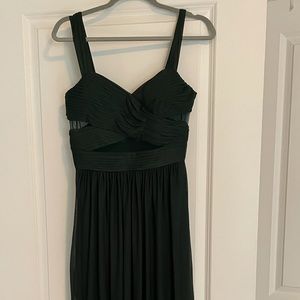 Emerald Green bridesmaid dress